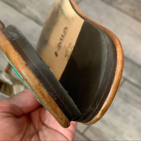 MiA Heritage FIJI Leather Embroidered Beaded Sandals 7M - Picture 8 of 12